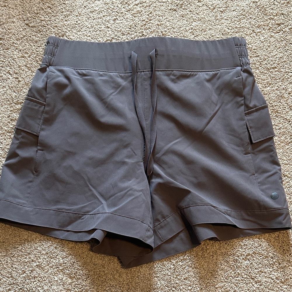 Apana Women's Athletic Shorts - Dark Gray